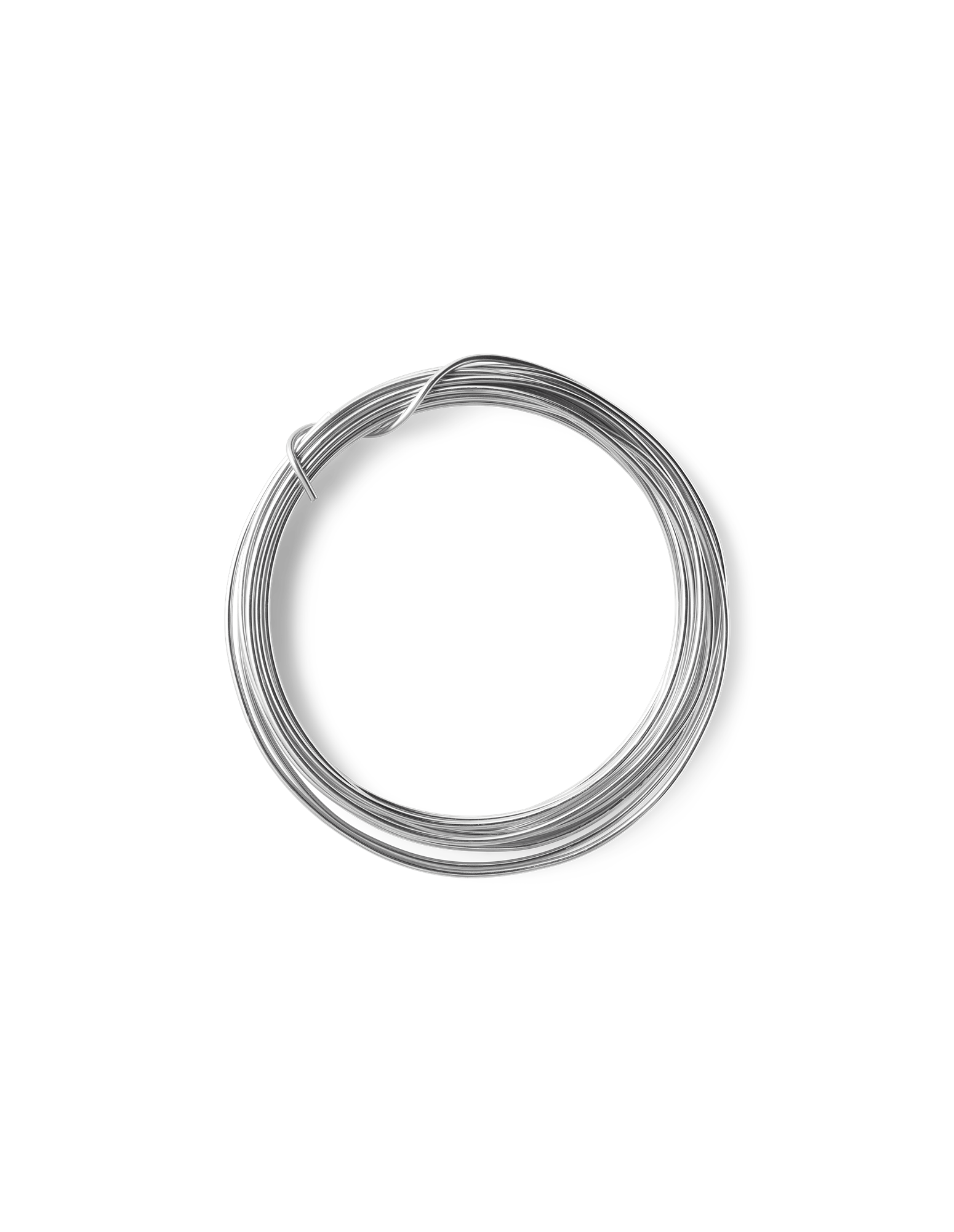 Metaltråd | Aluminium. 5 m x 2 mm. | Silver