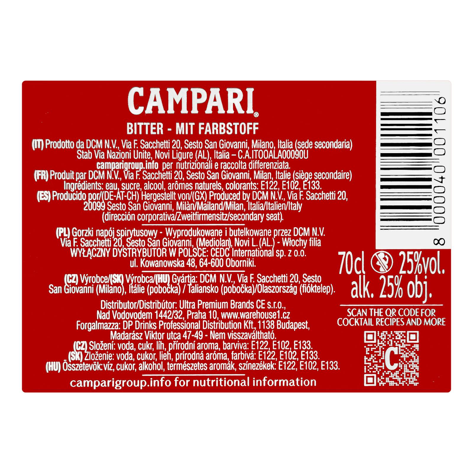 Campari amer
