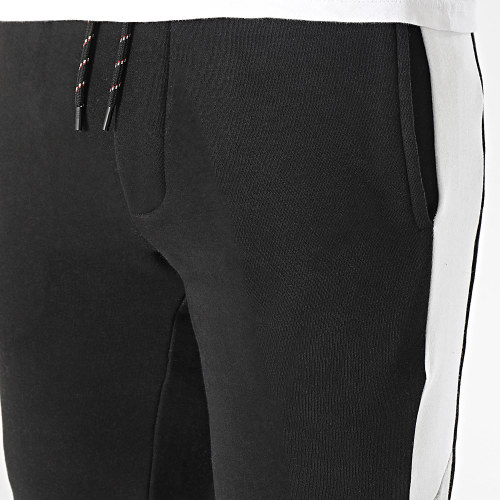 Pantalon Jogging A Bandes Twill Reid Blocking Noir