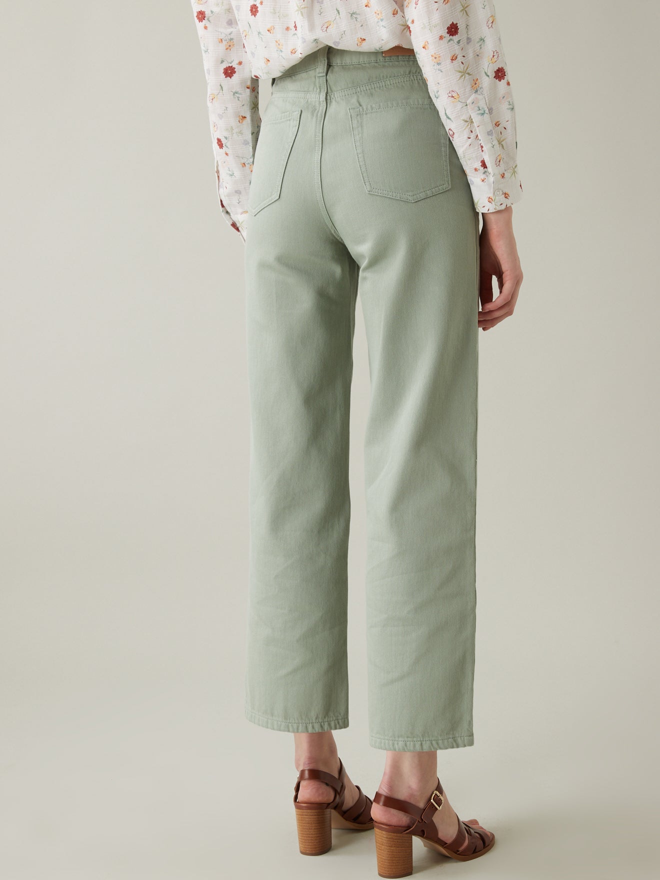 Jean Large Femme Emilie - coton biologique, délavage écoresponsable