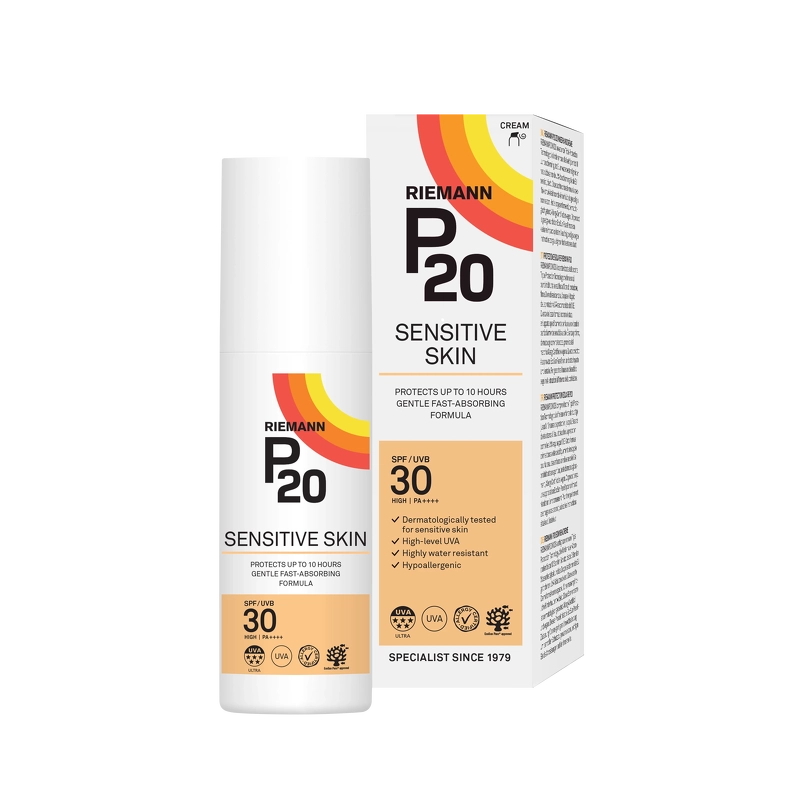 P20 Riemann Sensitive Skin Sun Protection Cream SPF 30 - 100 ml