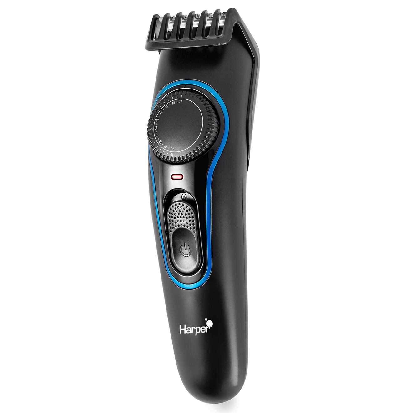Harper Tondeuse sans fil cheveux et barbe plug and play noire
