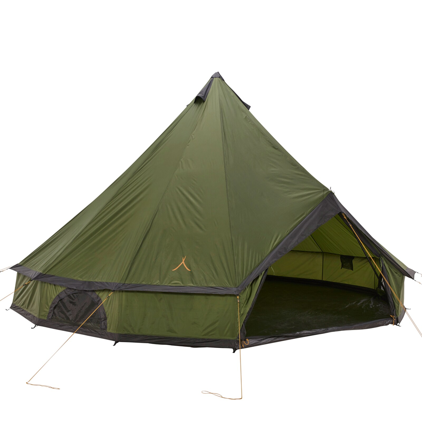 GRAND CANYON Indiana 10 Personen Rund Zelt Familien Gruppenzelt Tipi Wigwam Groß Farbe: Mojave Desert