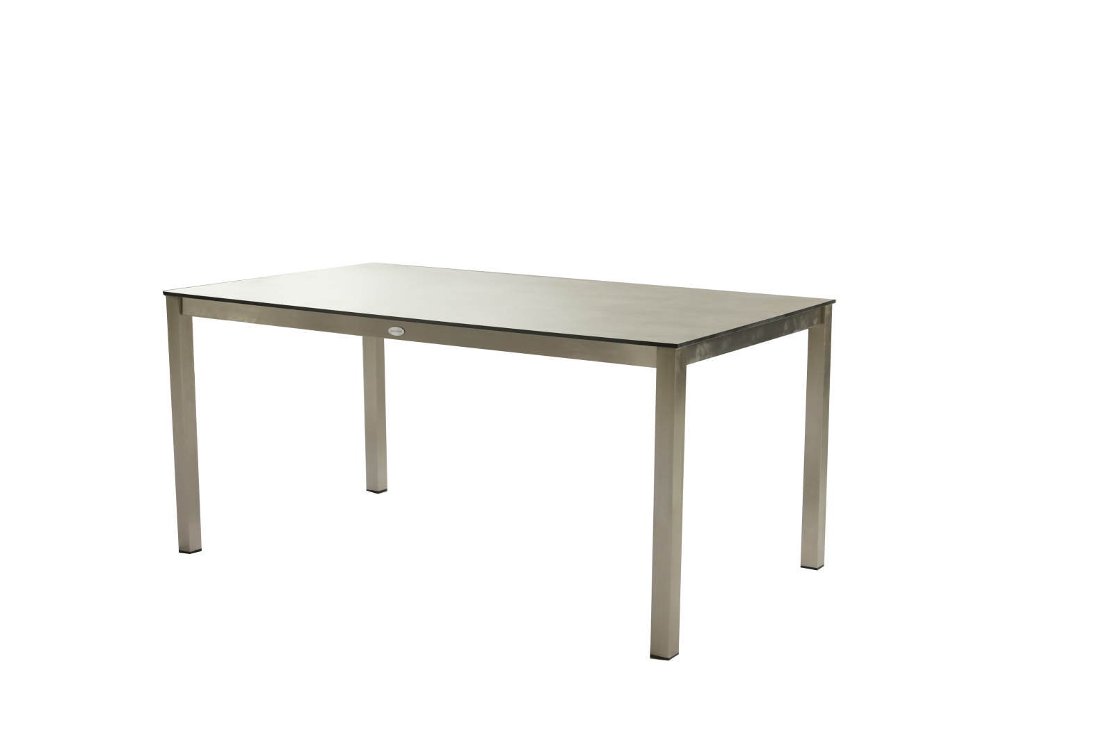 Gartentisch SIENNA - grau - 158x90 cm