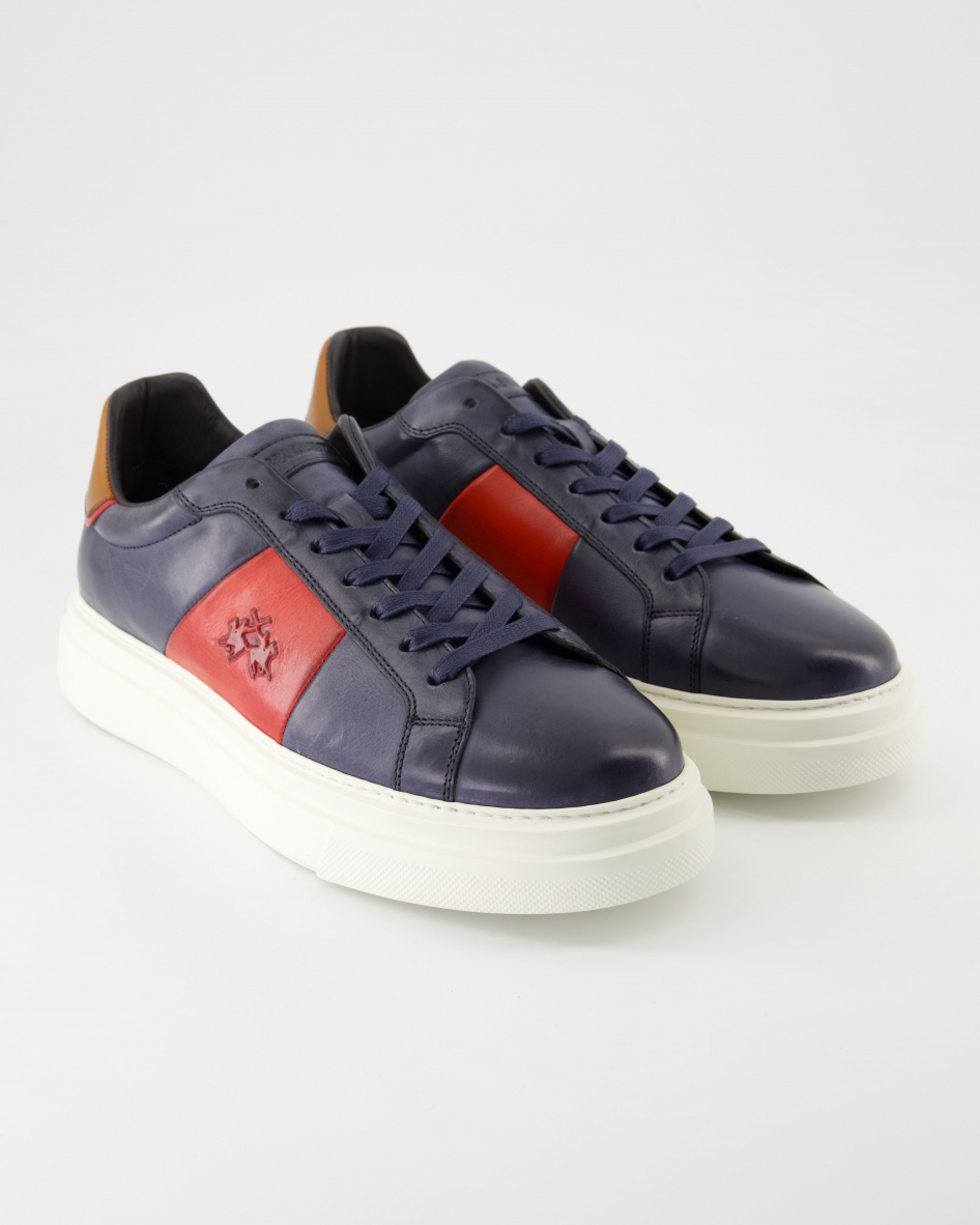 La Martina LFM242.011.4100 Schnürschuhe in Blau