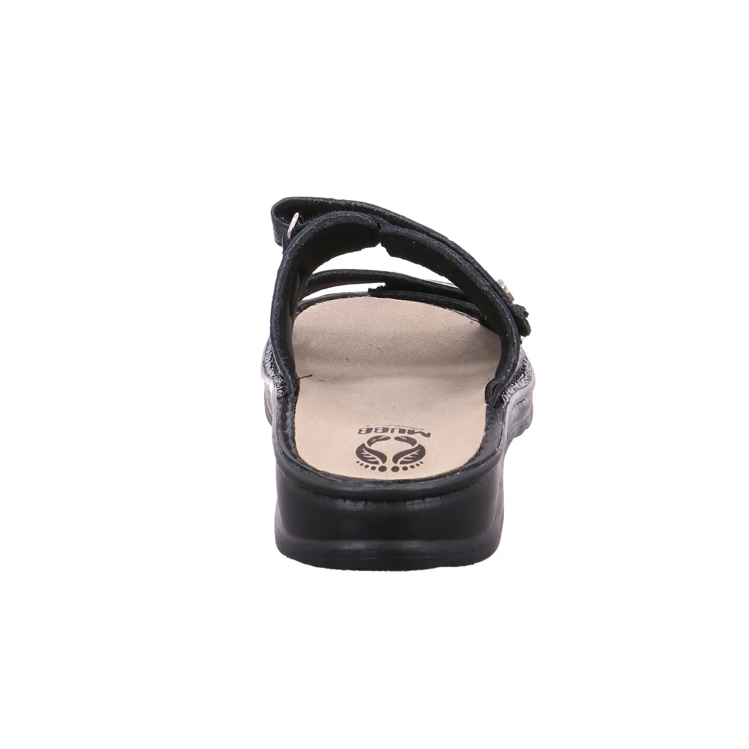 MUBB Bio-Mûles Schwarz Leder