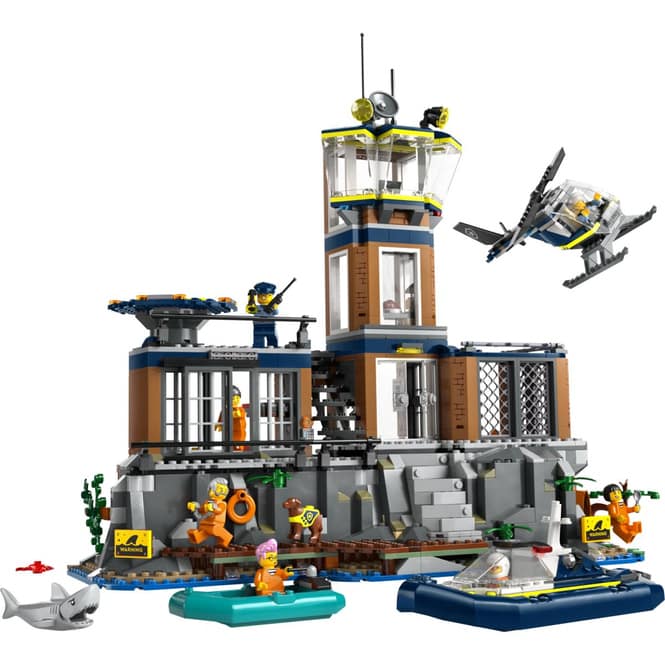 LEGO® City Police 60419 - Polizeistation auf der Gefängnisinsel