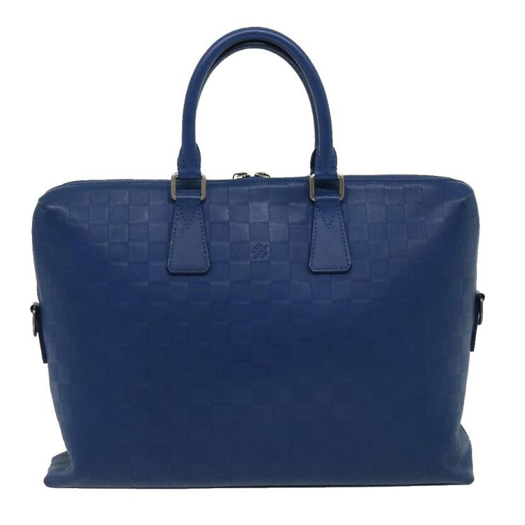 Louis Vuitton Vintage Louis Vuitton Porte Documents Jour Blue