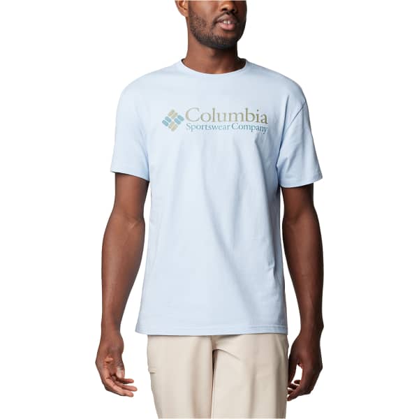 T-shirt COLUMBIA CSC BASIC LOGO TEE WHISPER/CSC RETRO LOGO