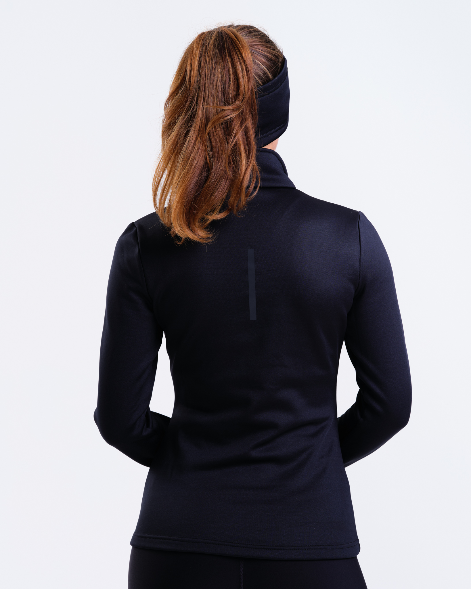 LEVITY Accelerate Winter Half Zip LS Black Beauty
