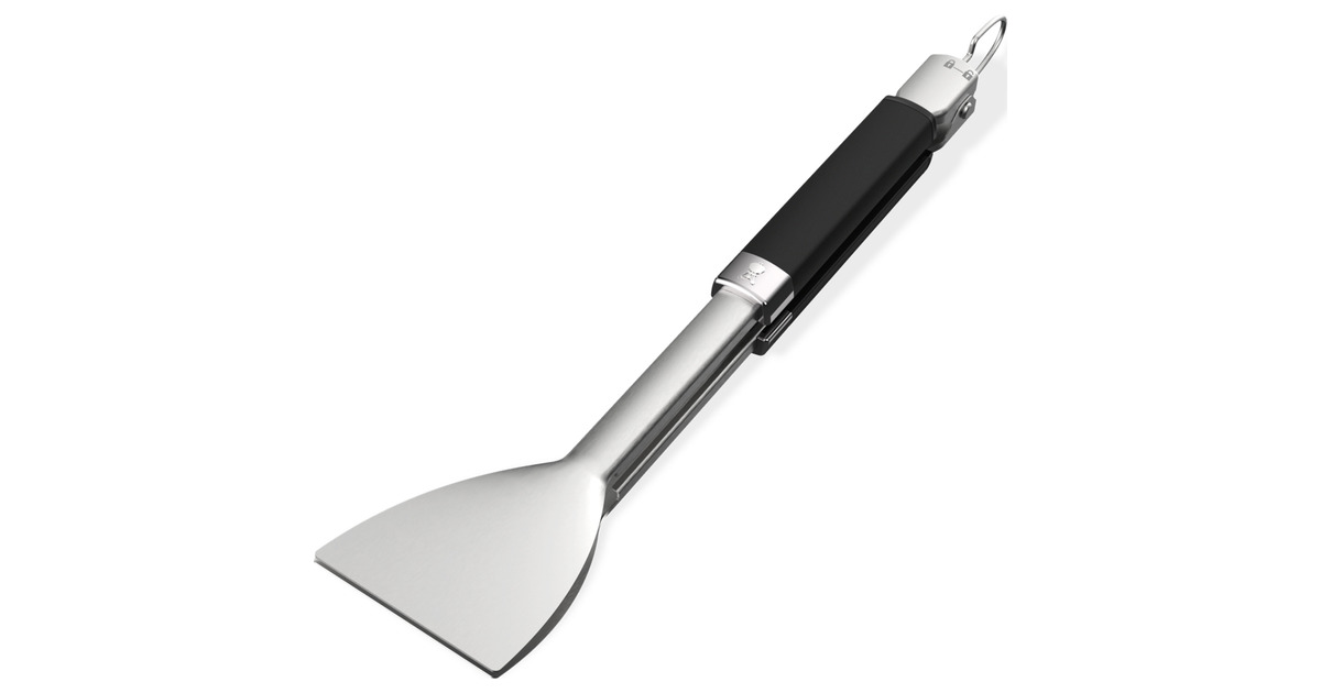 WeberFlat-Grip Platte tang grillbestek  (Roestvrij staal/zwart)
