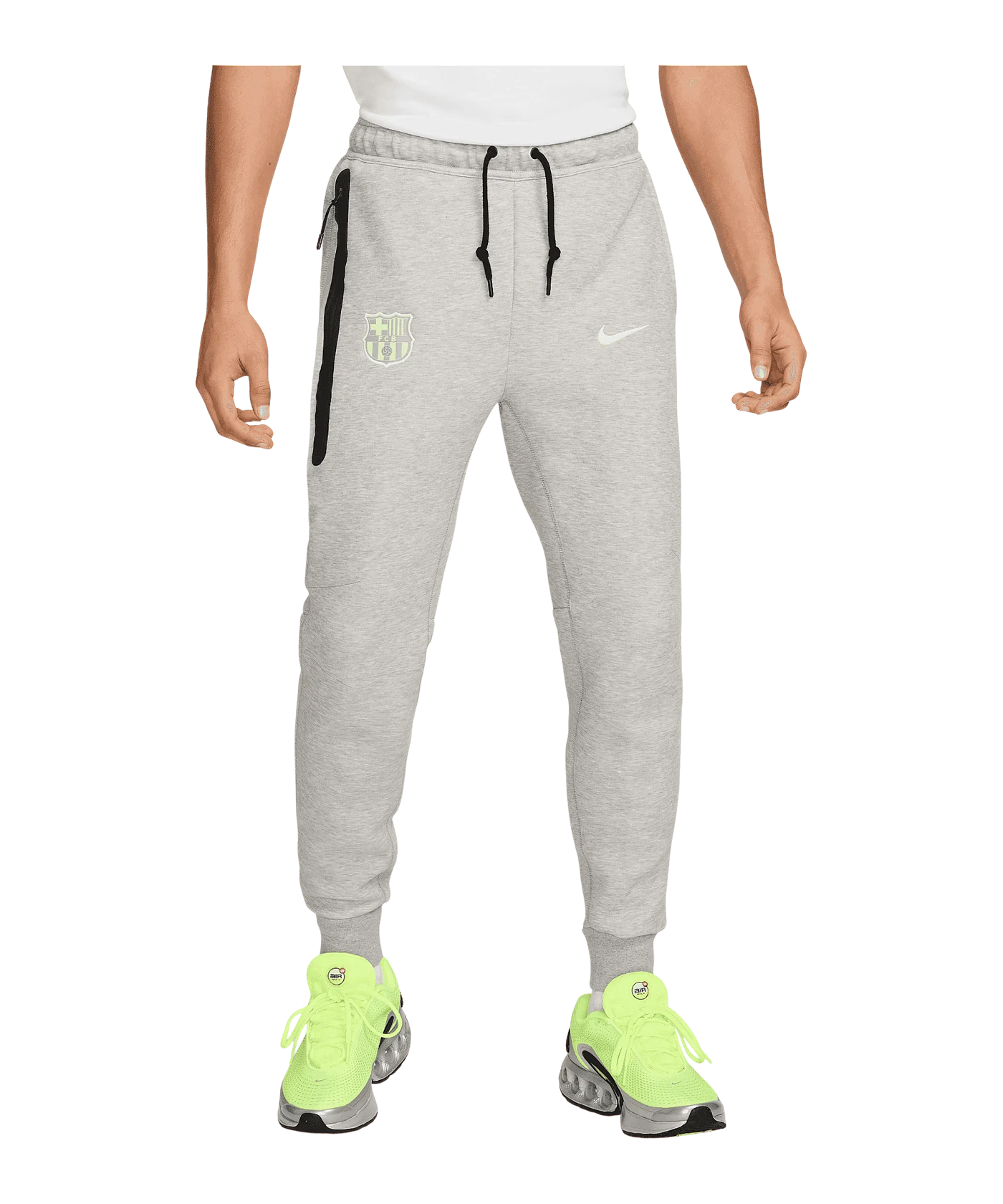 Nike FC Barcelona Tech Fleece Jogginghose Grau F063
