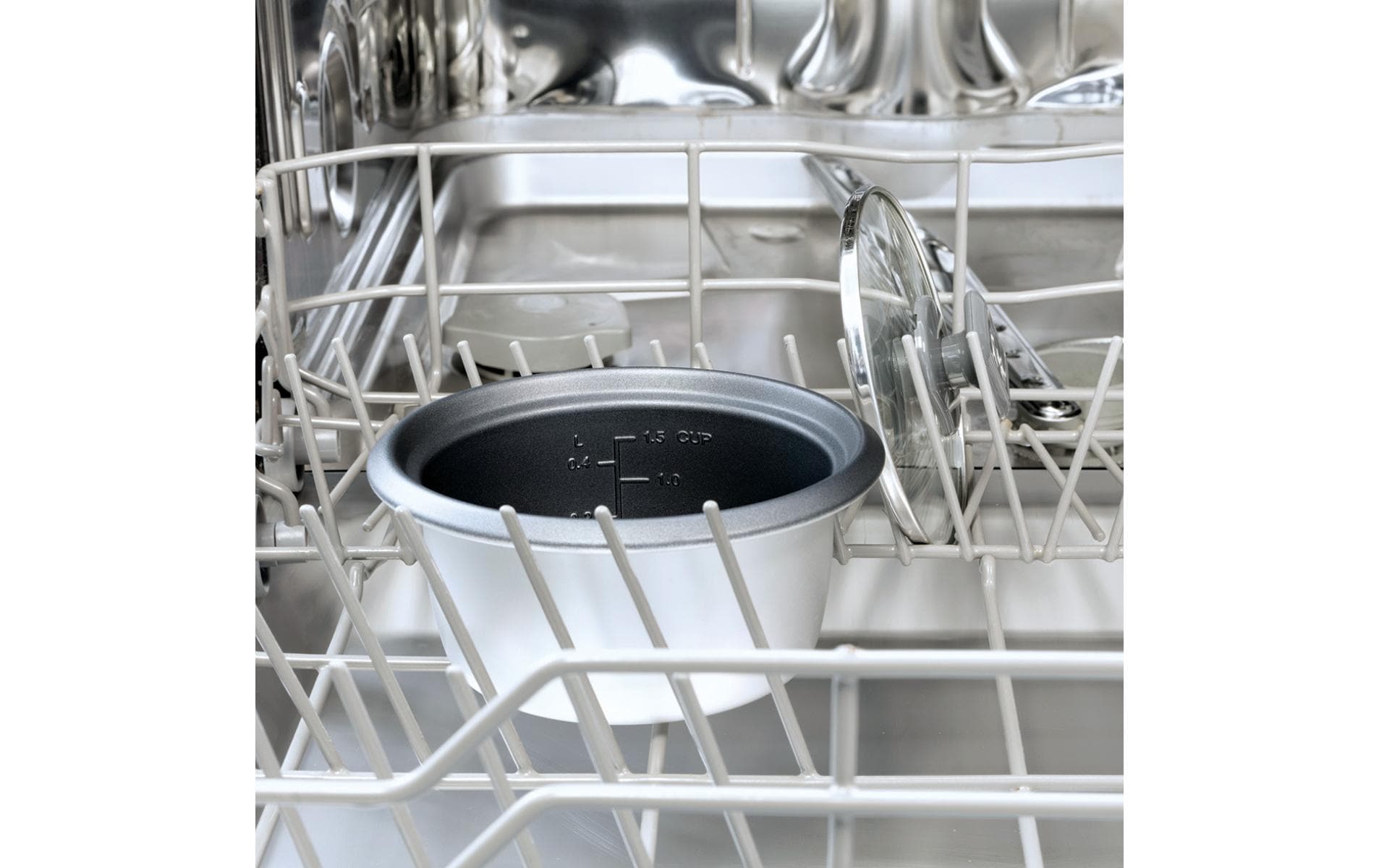 Reiskocher Mini 0.4 lMini-Reiskocher für bis zu 3 Portionen mit automatischer Warmhaltefunktion