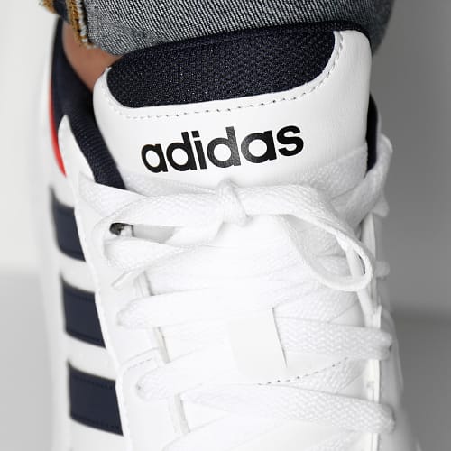 Baskets Hoops 3 GY5427 Cloud White Collegiate Navy Classic Red