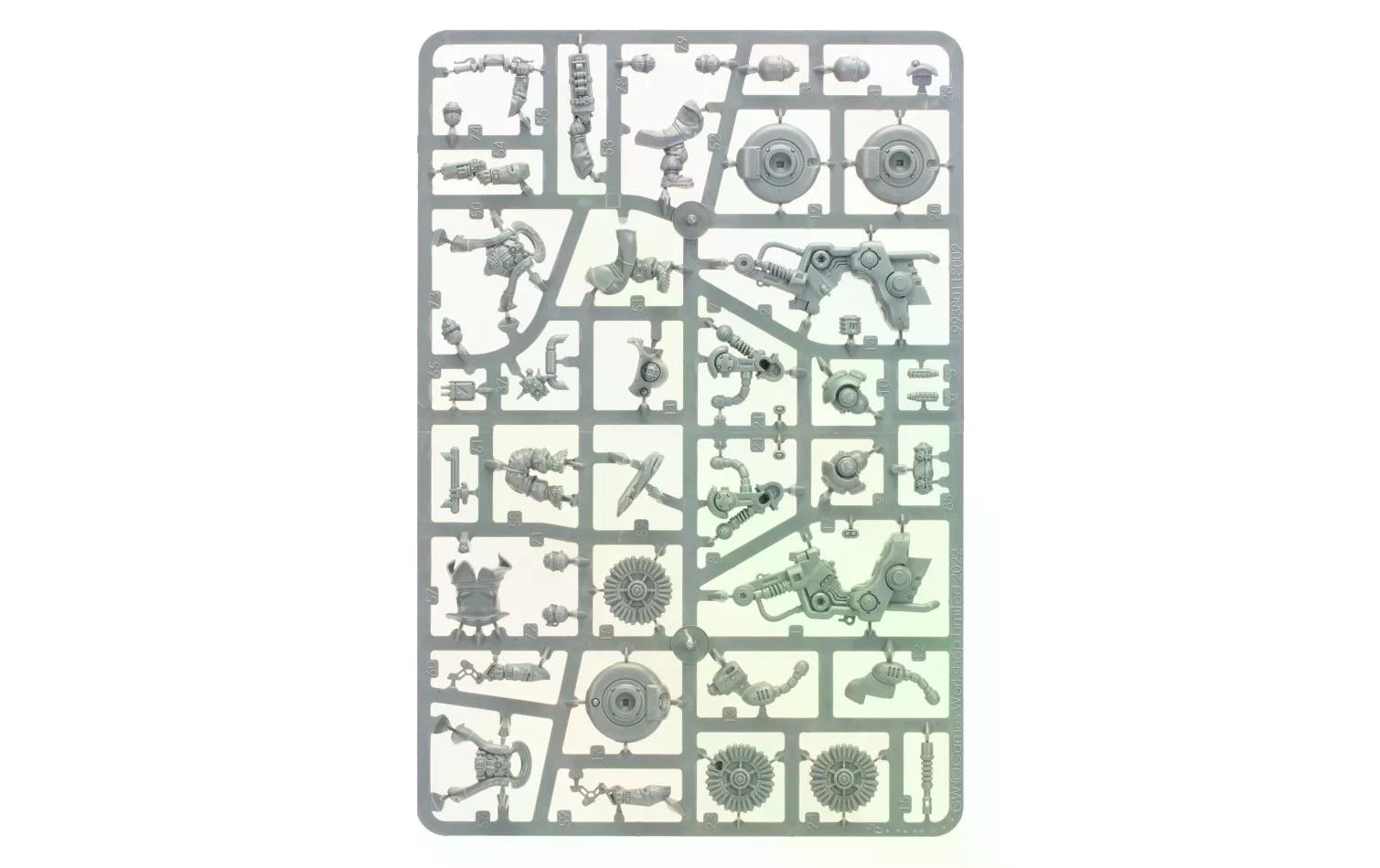 Figurenset Warhammer 40.000 Hernkyn-PioniereWarhammer 40.000 Miniatur Leagues of Votann: Hernkyn-Pioniere