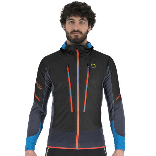 Veste ski de randonnée KARPOS ALAGNA PLUS EVO JKT BLACK/INDIA INK