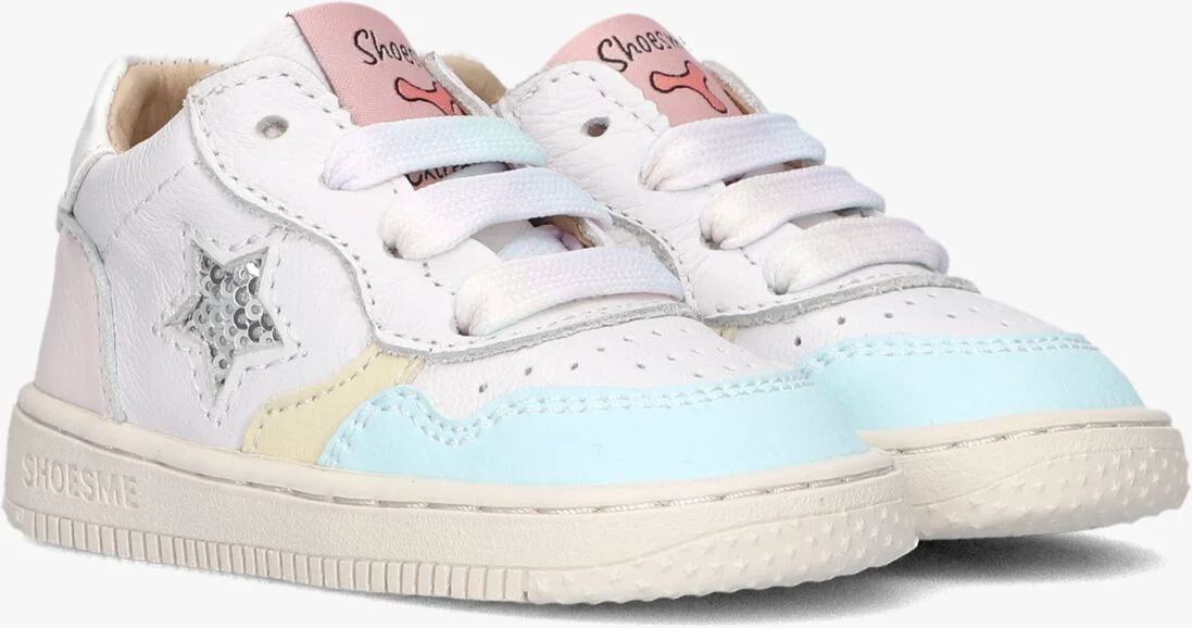 SHOESME witte shoesme lage sneakers bn24s014