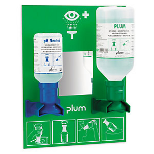 Plum Station lave œil mixte risques chimiques