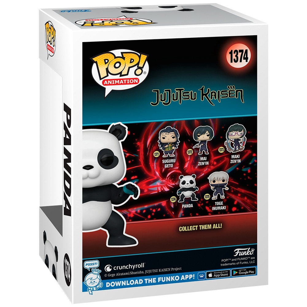 POP! Vinyl 1374: Jujutsu Kaisen Panda-Figur