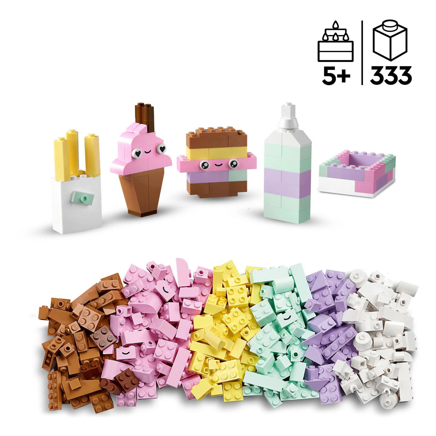 LEGO Classic 11028 Creatief Spelen met Pastelkleuren