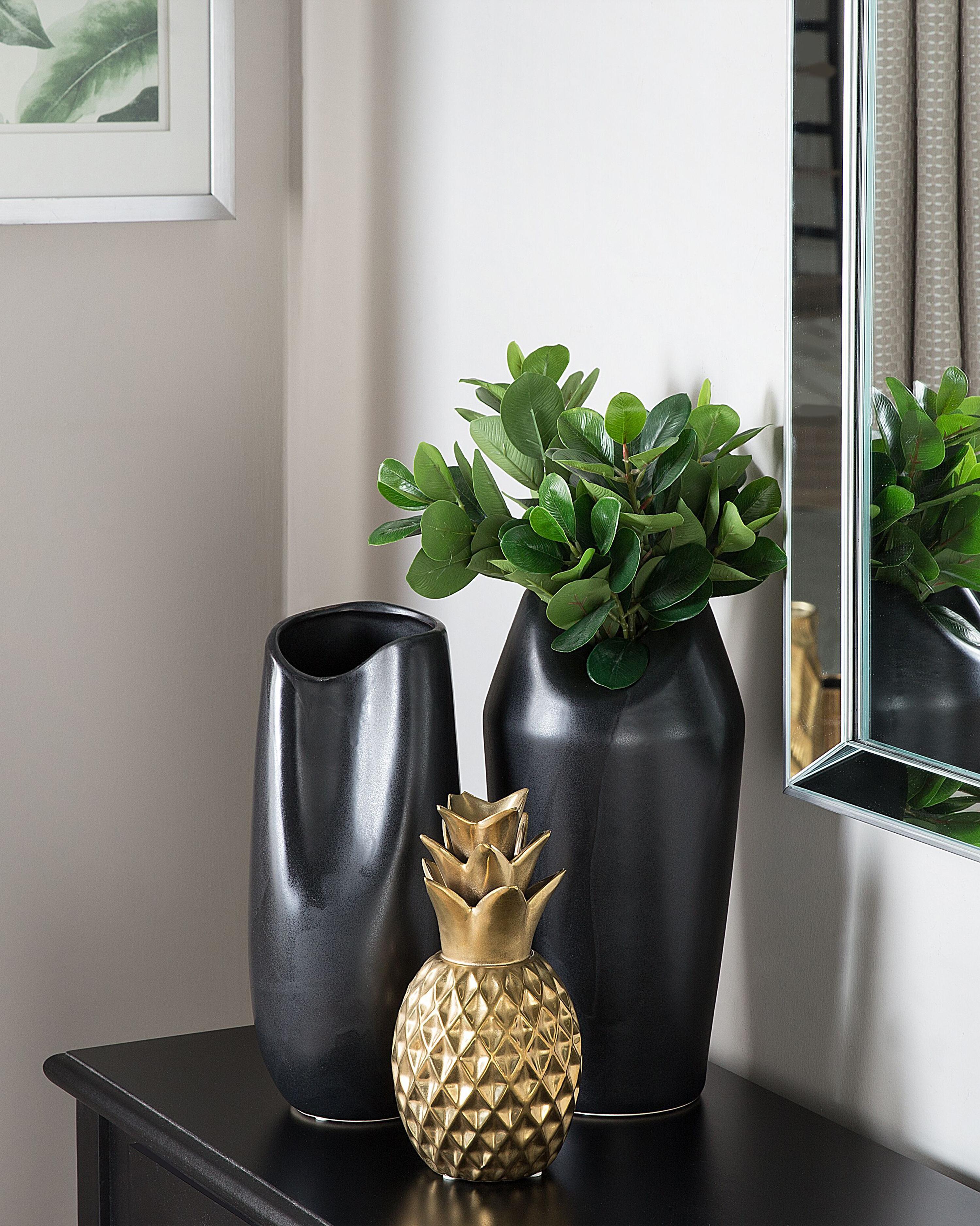 Figuur Ananas TYANA Keramiek Goud
