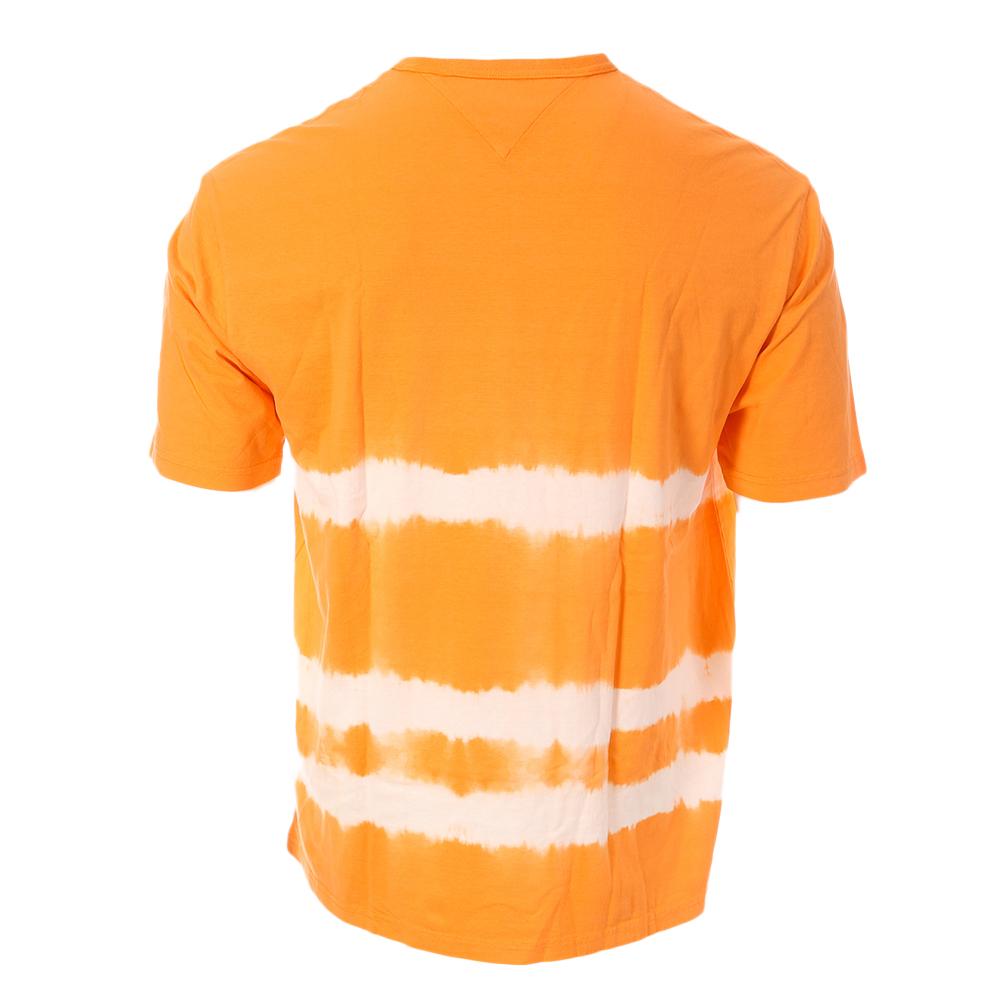 Tommy Hilfiger T-shirt Orange Homme Tommy Hilfiger DM0DM13064