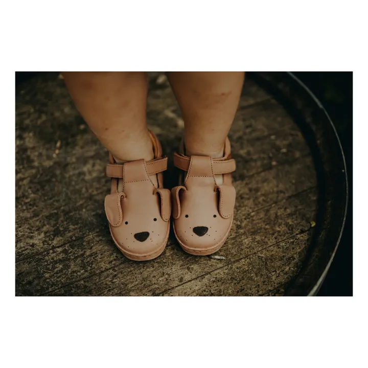 Donsje Baskets Scratchs Xan Chien | Camel