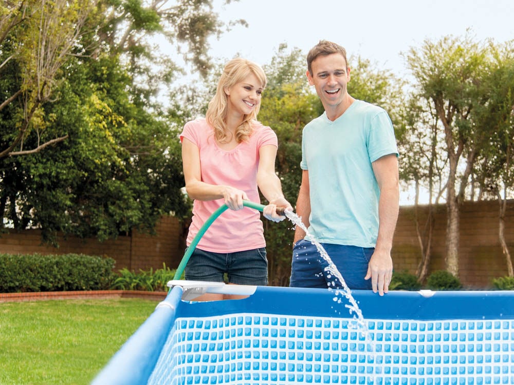 Intex Frame Pool - Zwembaden - Blauw - 75x200x300 cm