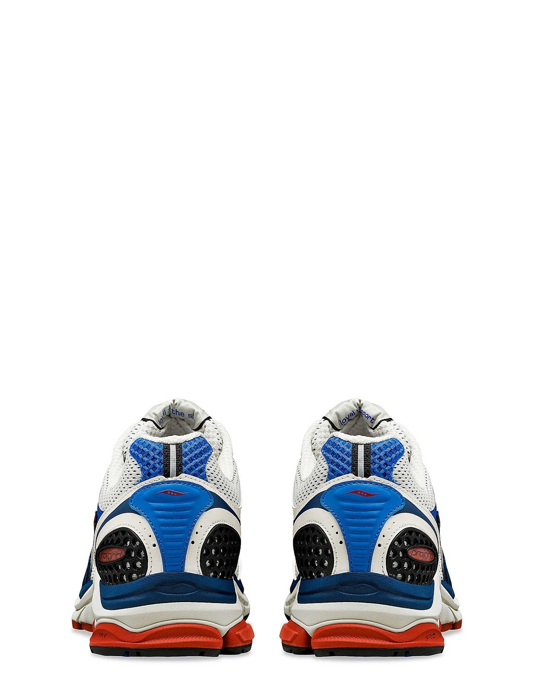 saucony Sneakers Homme Progrid Triumph 4 Blanc/Bleu