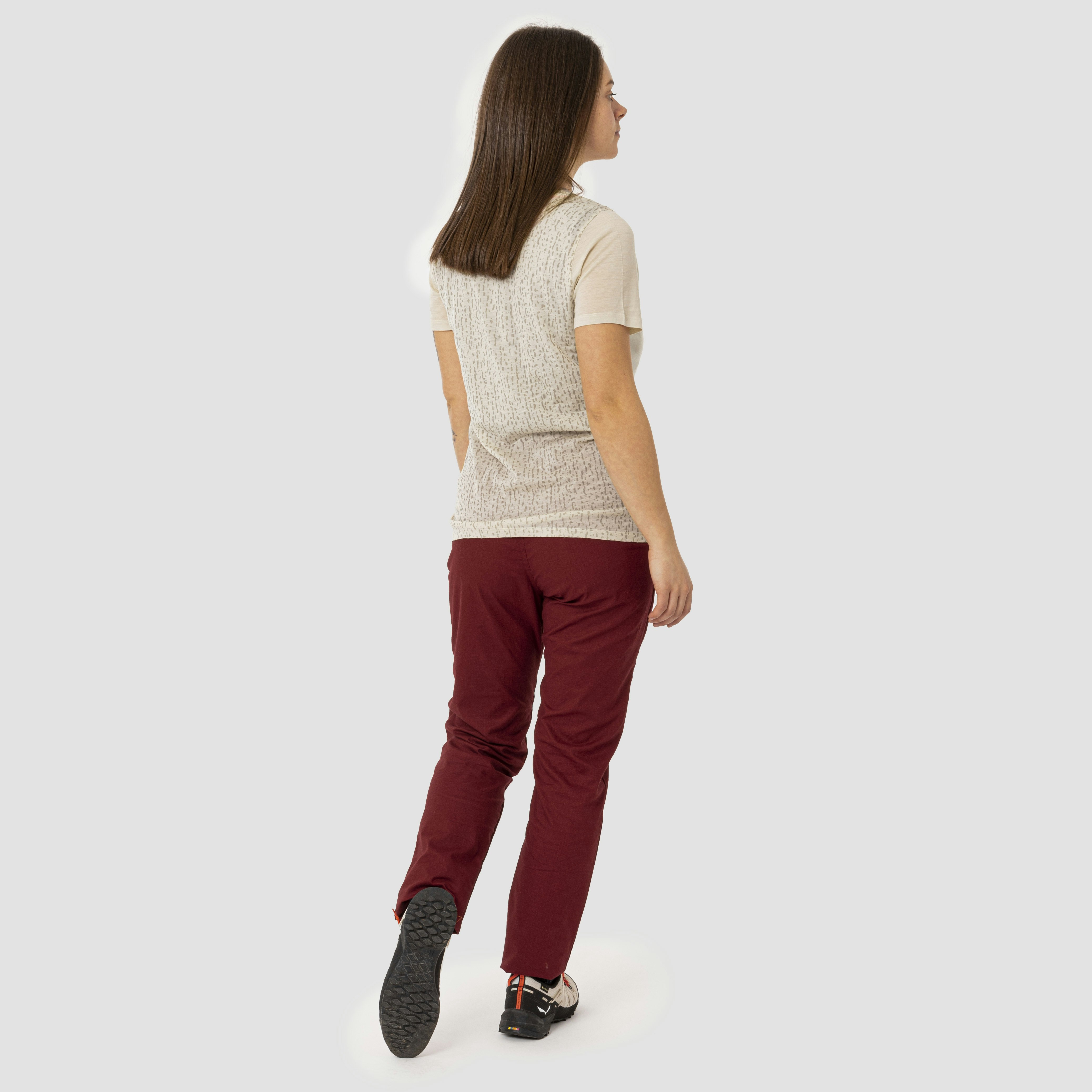 Pure Sal. Merino T-Shirt Damen