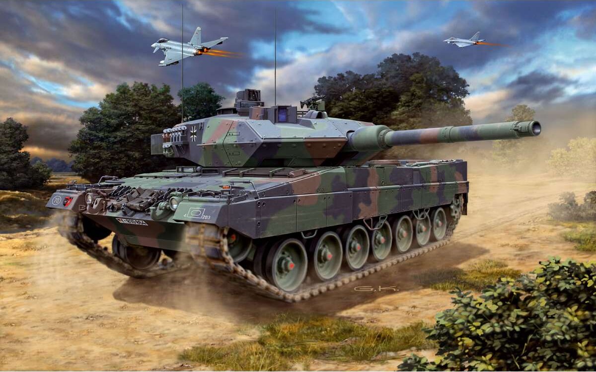 Revell - Leopard 2A6/A6M Kampvogn Byggesæt - 1:72 - 63180