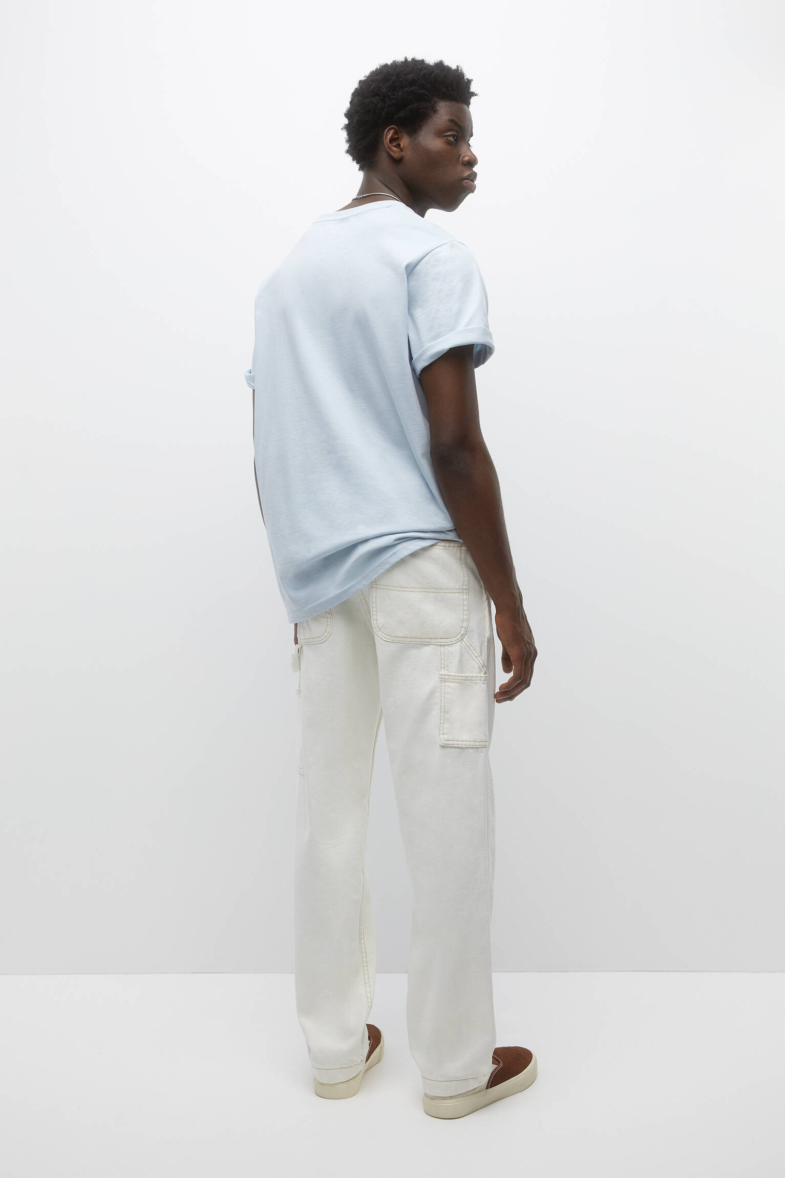 CALÇA JEANS CARPENTER BÁSICA - CRU