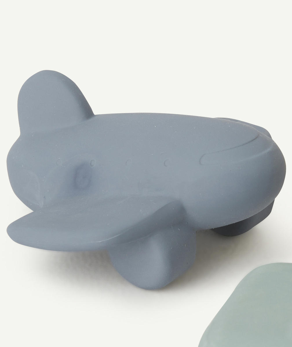 LIEWOODLOT DE 3 JOUETS JACOB BLEU VERT ET OCRE