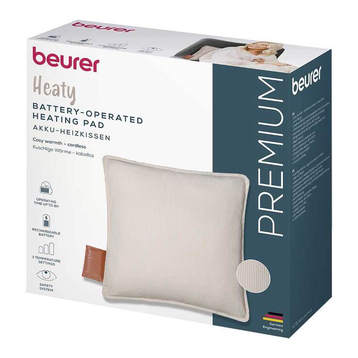 Beurer HK78 Heaty Akku-Heizkissen perlmutt, 1 St