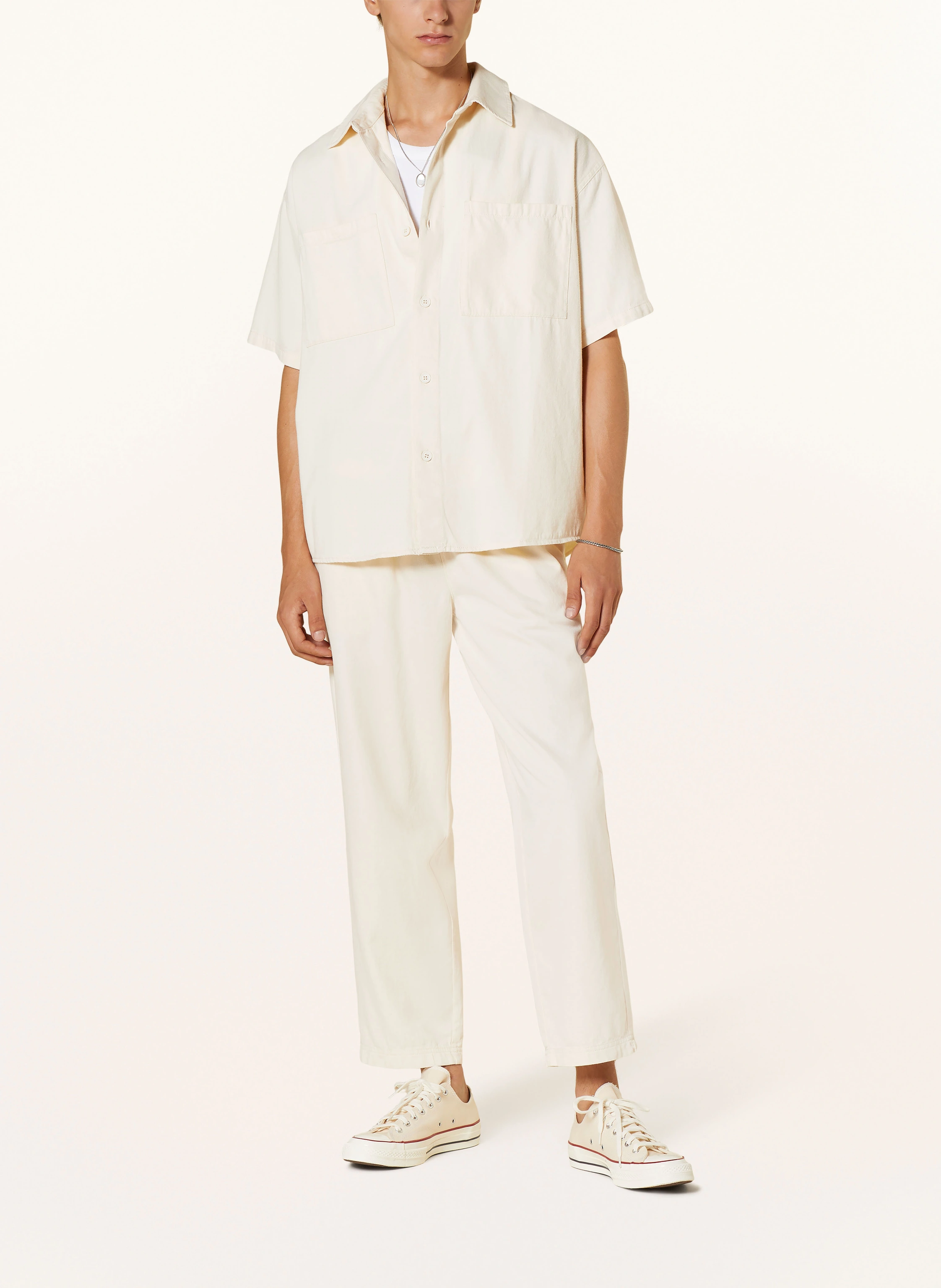 American Vintage Kurzarm-Hemd TIRABAY Comfort Fit