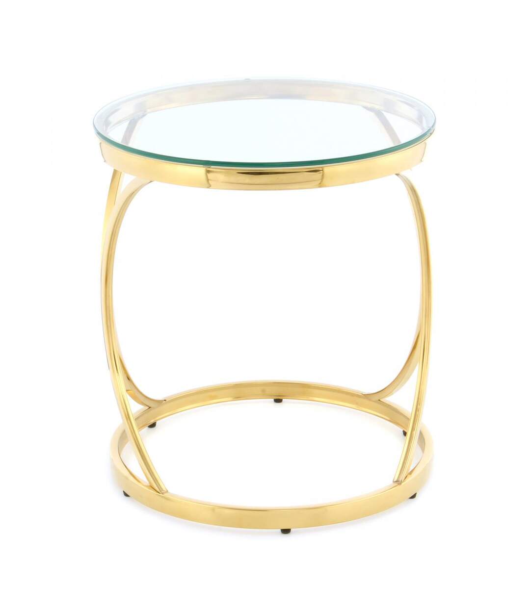 Table basse EMU en acier inoxydable fait main