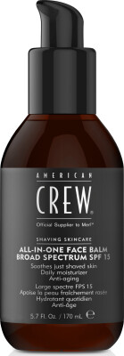 American Crew Aftershave Balsam - All-In-One Shaving Skincare Spf 15 170 ML
