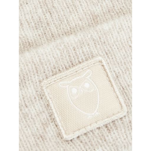 Knowledge Cotton Apparel Leaf Beanie, Nature Melange, One Size