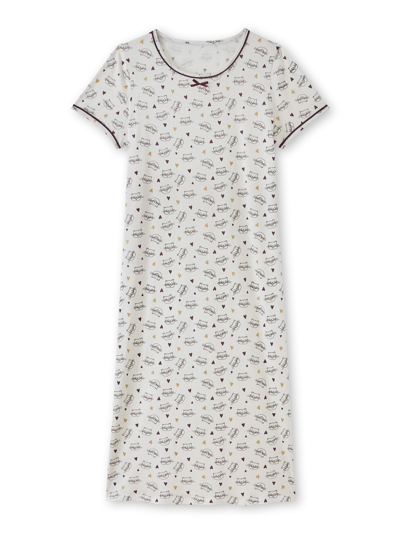 Lot de 2 chemise de nuit longues