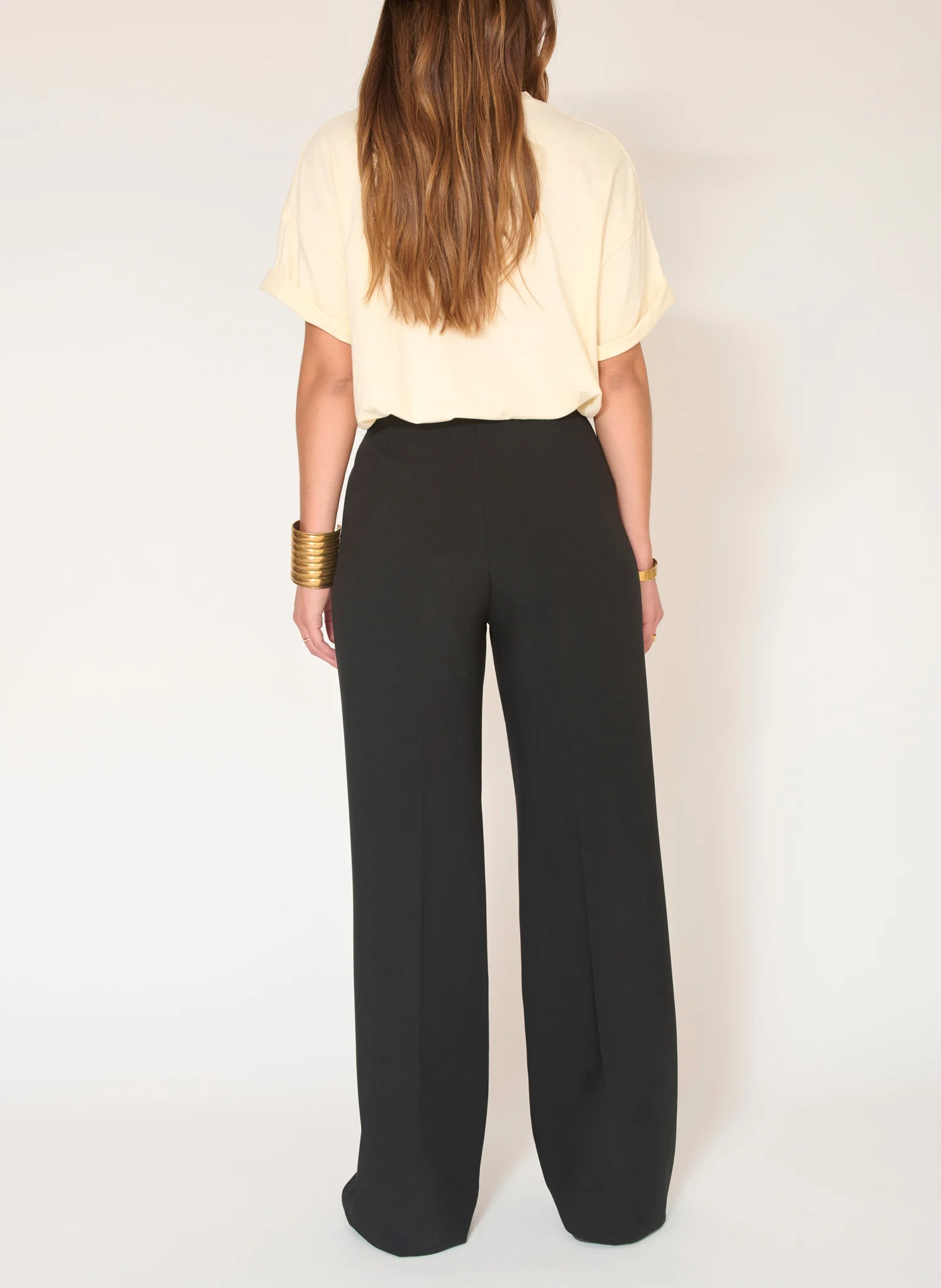 PIXEL - Pantalon large| Noir