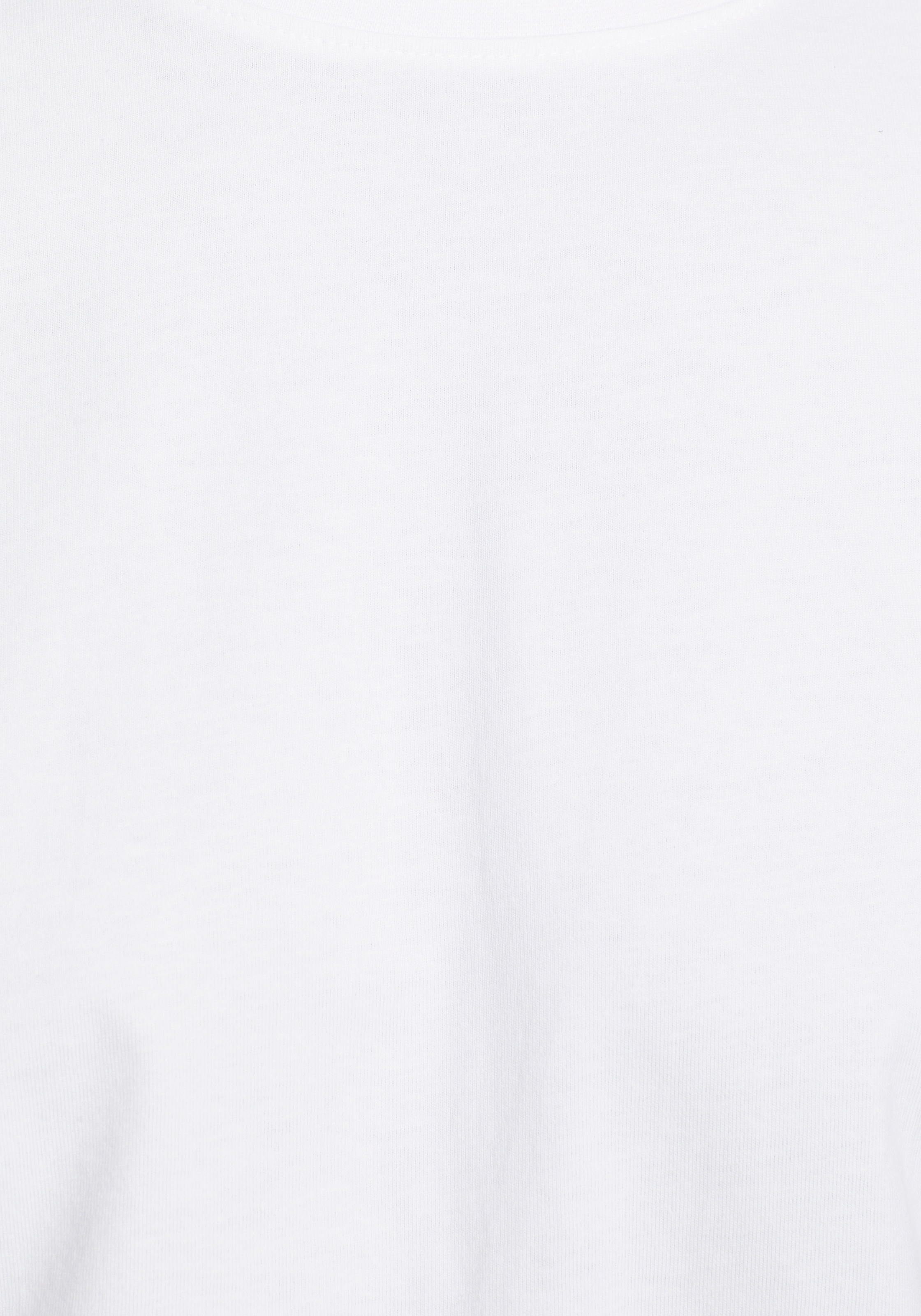 Man's World Rundhalsshirt, 2 Stk. Kurzarm,  unifarben,  Rundhals,  aus Baumwolle,