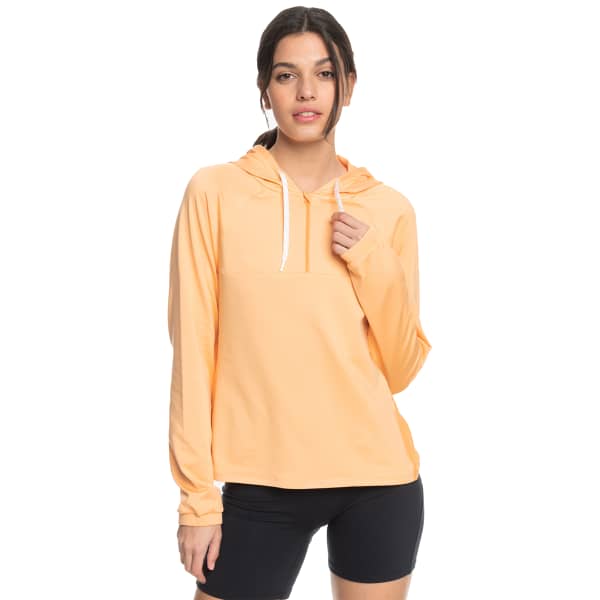 Veste trail ROXY PURE PURSUIT MESH HOODIE W PEACH FUZZ