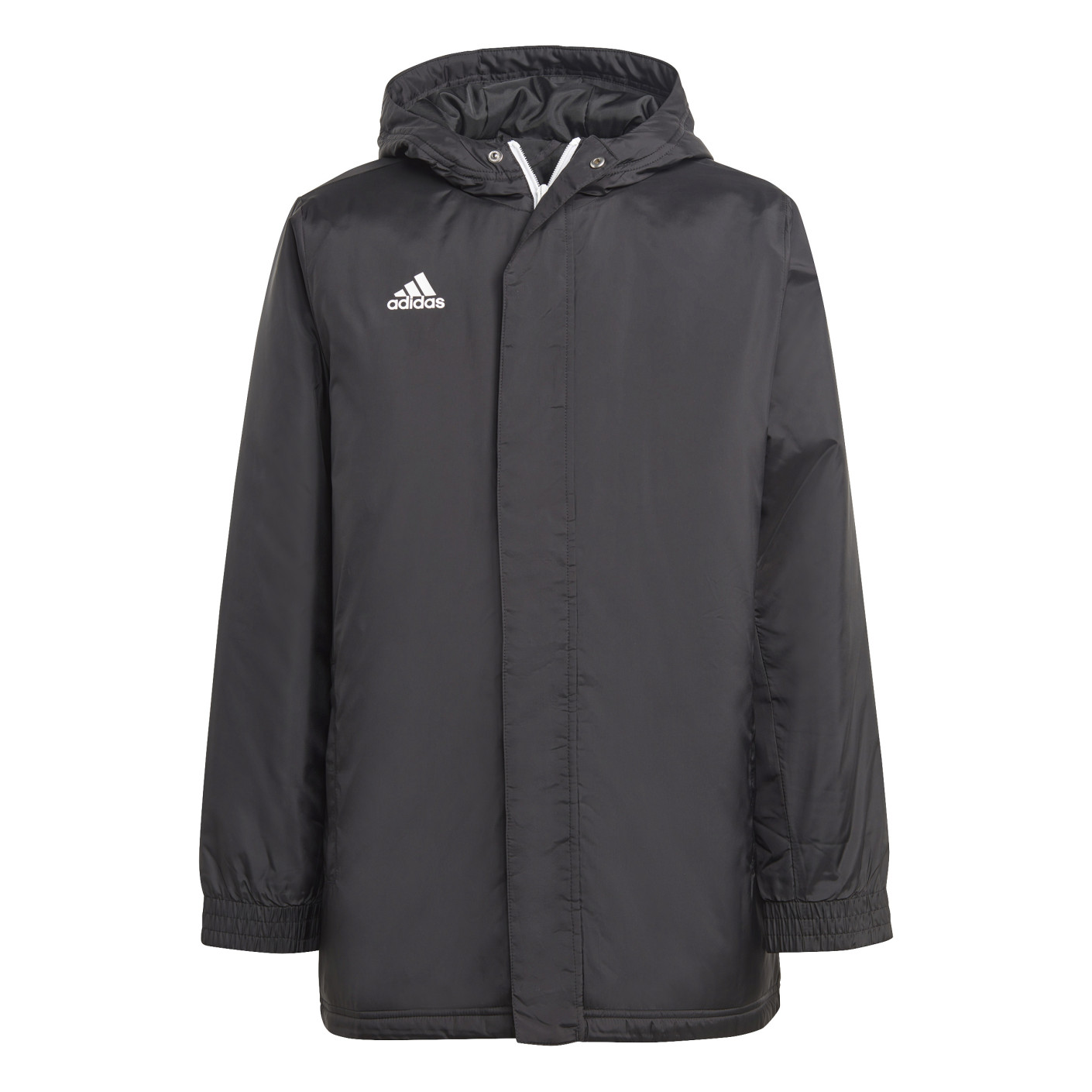Adidas Entrada 22 Lange Voetbaljack Kids Zwart Wit