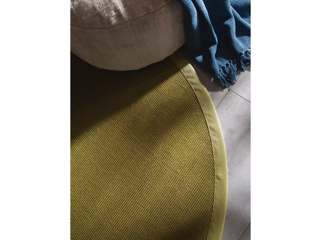 Tapis sisal Sana Vert ø 200 cm rond