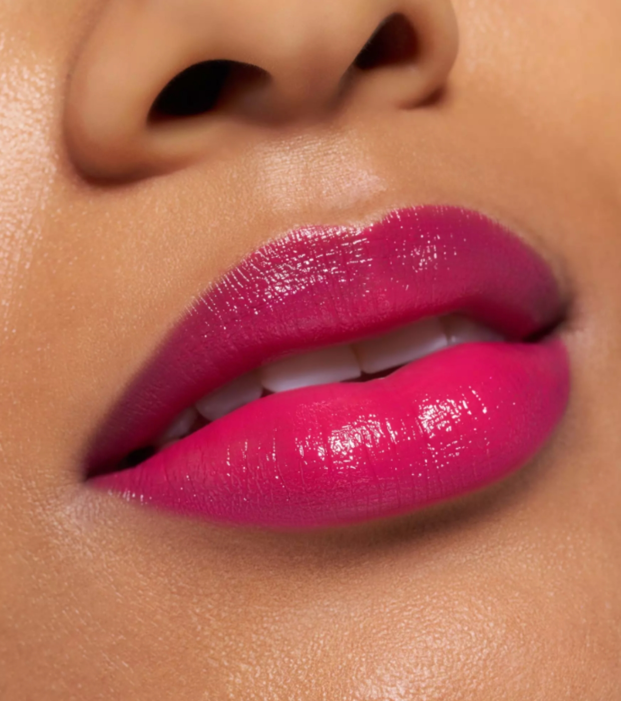 essence - Batom Satin Glow - 08: Fuchsionista