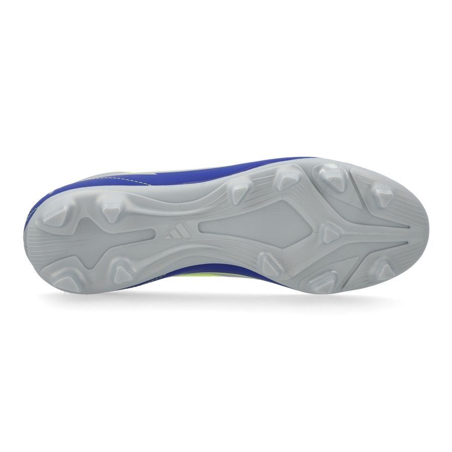 adidas F50 Messi Club FxG La Vida Rapida - Argenté/Jaune/Bleu Enfant