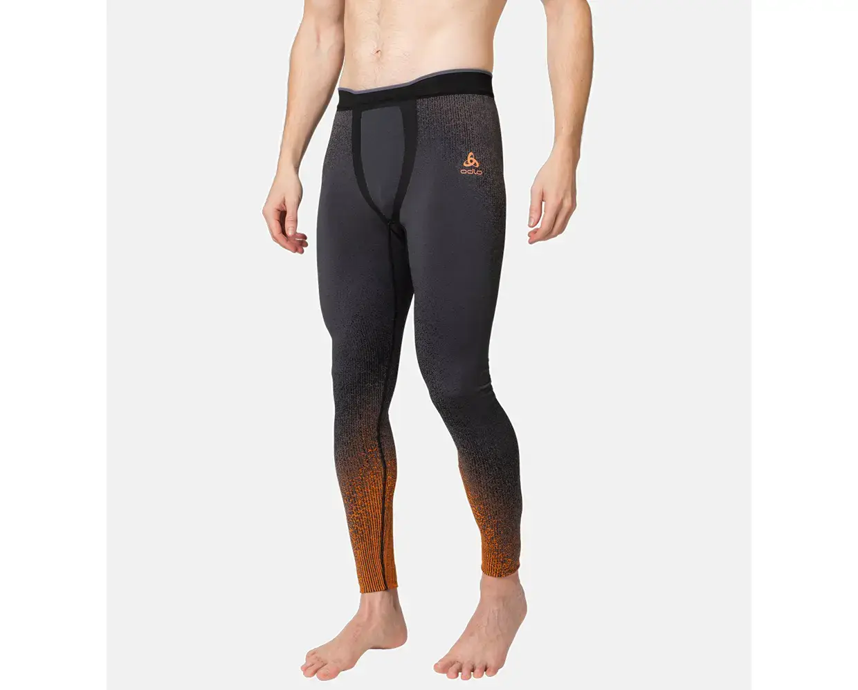 Odlo Blackcomb Eco Thermobroek Lang Donkerrood Heren