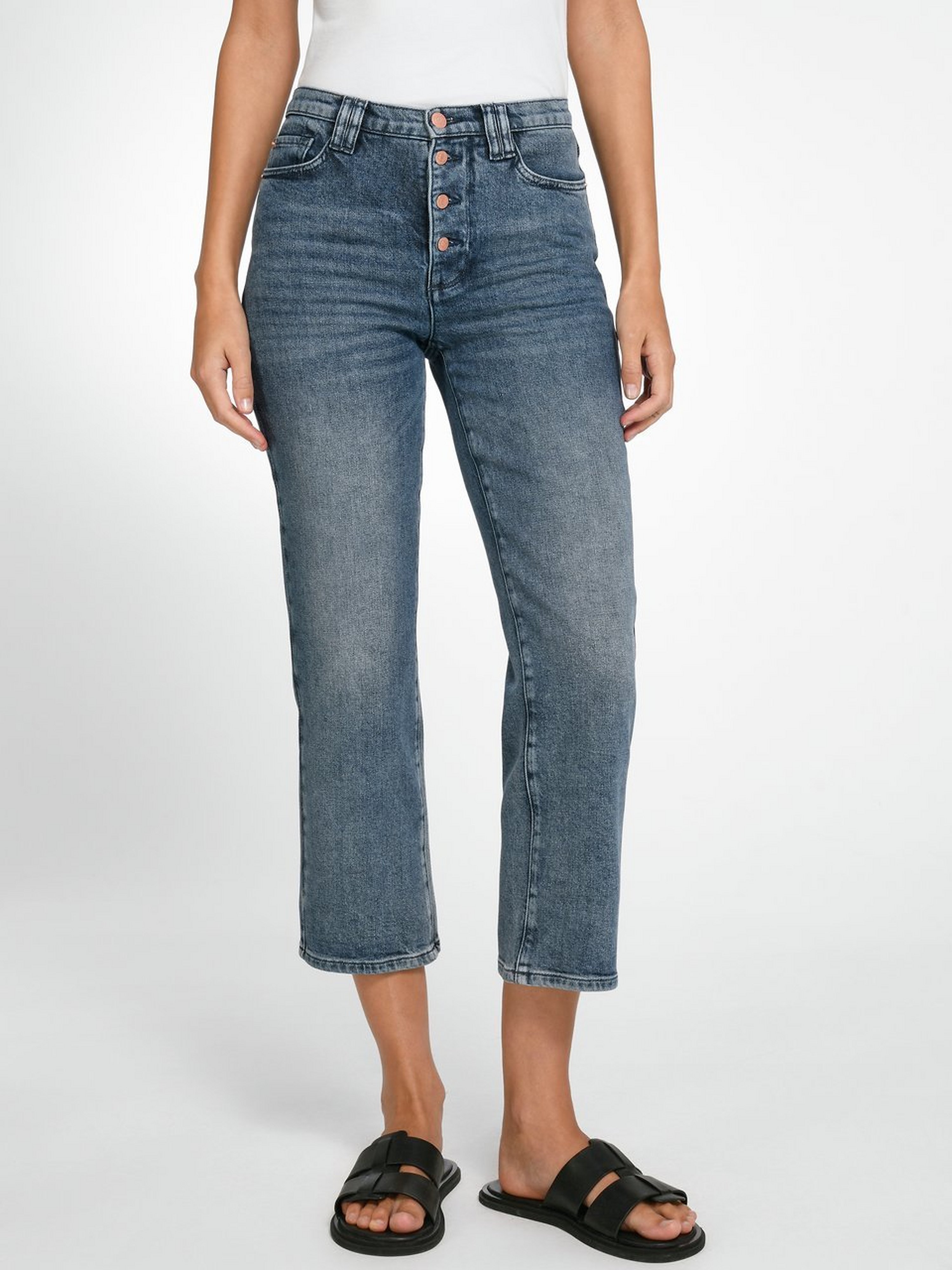 Slim Fit-7/8-Jeans