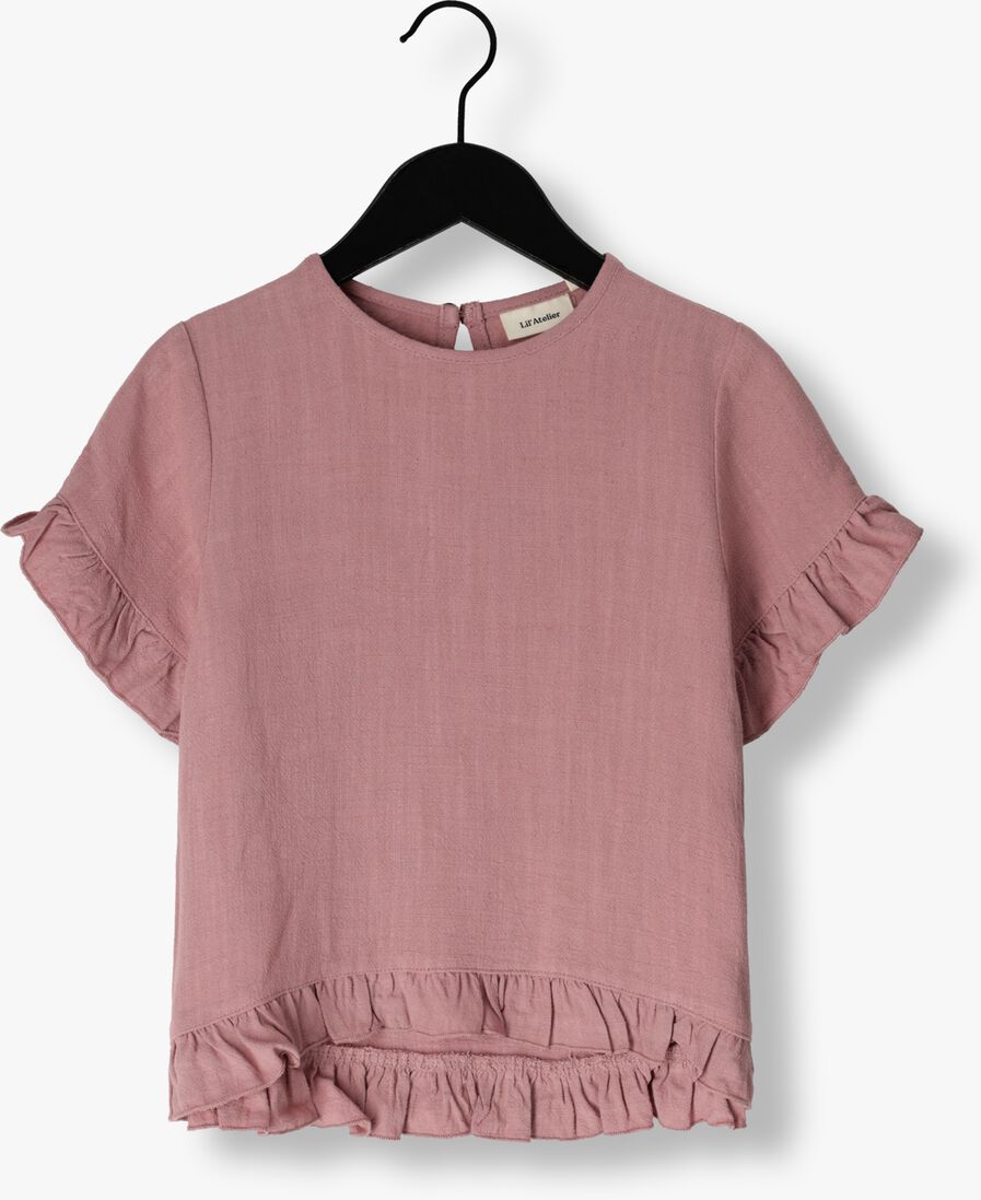 LIL\\' ATELIER roze lil' atelier blouse nmfdolie ss loose shirt
