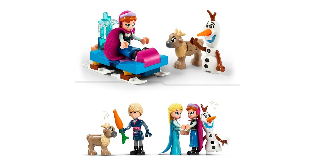 LEGODisney Princess - Elsa's ijspaleis Constructiespeelgoed  (43244)